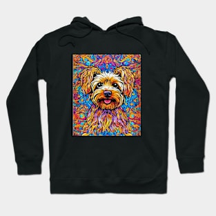 Psychedelic Yorkipoo Hoodie